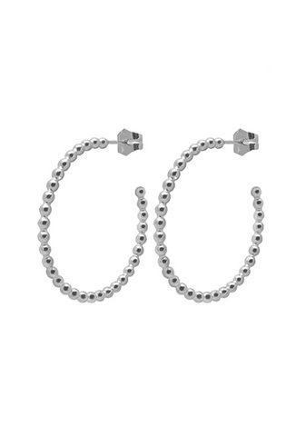 Pendientes Bolas Silver
