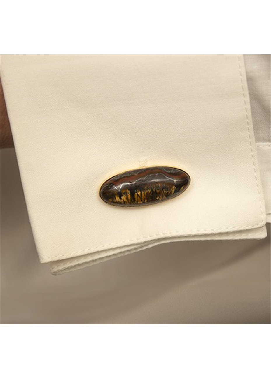 Gemelos en plata OJO DE HIERRO GR Gold