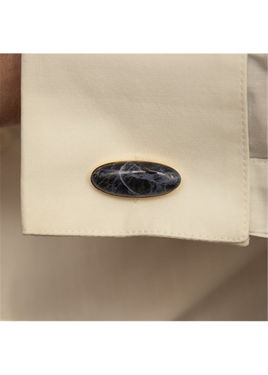 Gemelos en plata SODALITA GR Gold