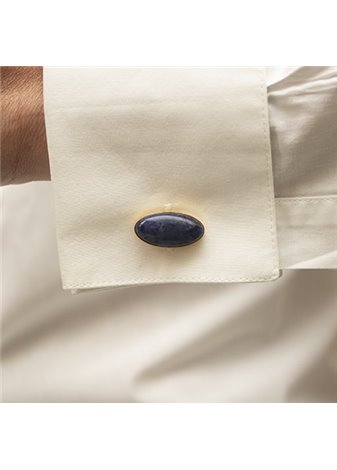 Gemelos en plata SODALITA MD Gold