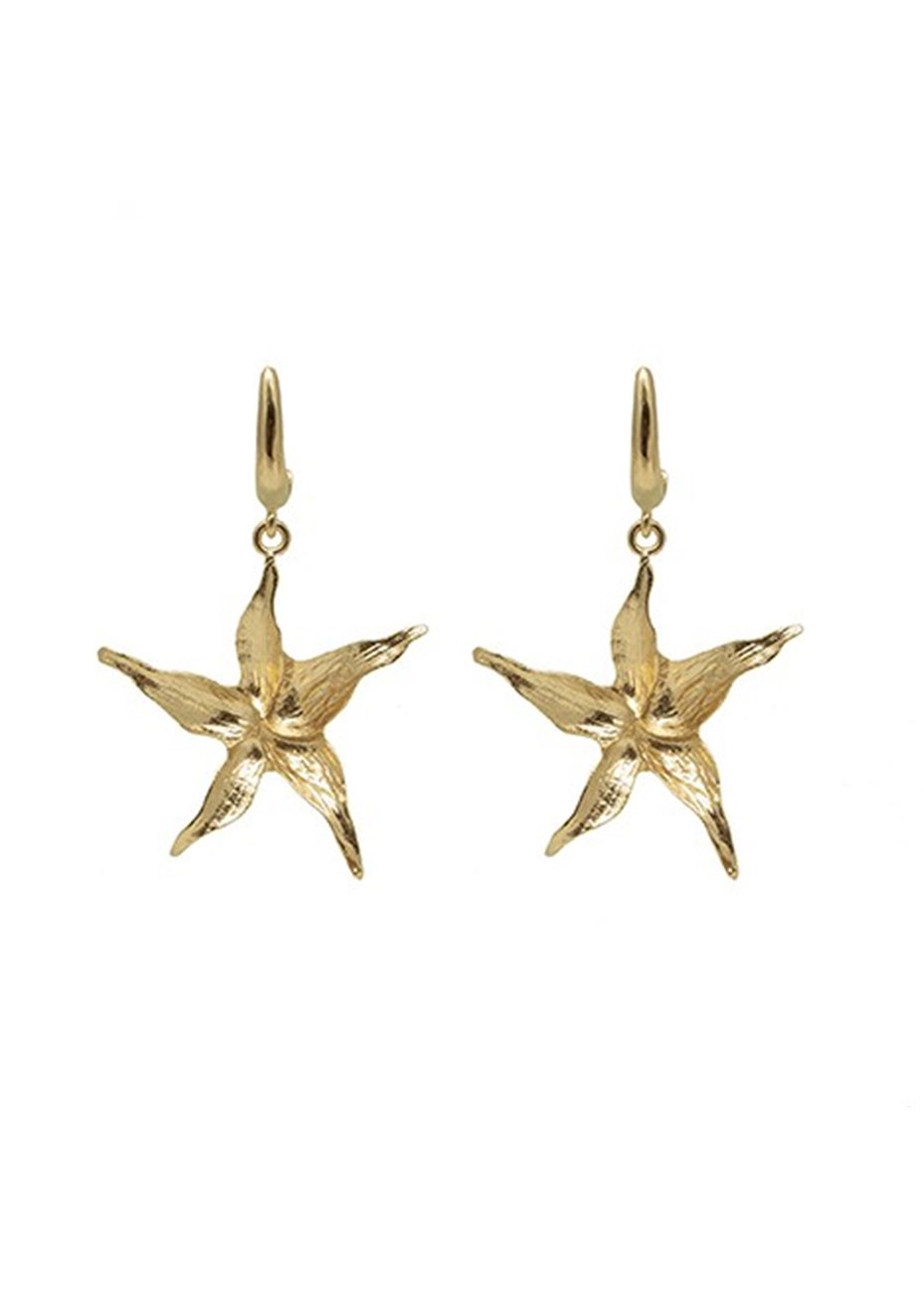 Pendientes en plata Jazmín Gold Pendientes en plata Jazmín Gold