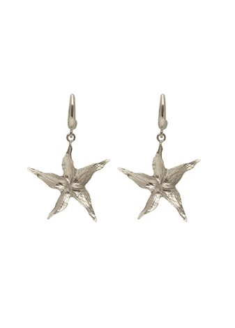Pendientes en plata Jazmín Silver