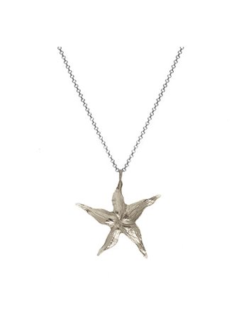 Colgante Jazmín y Cadena en Plata Silver