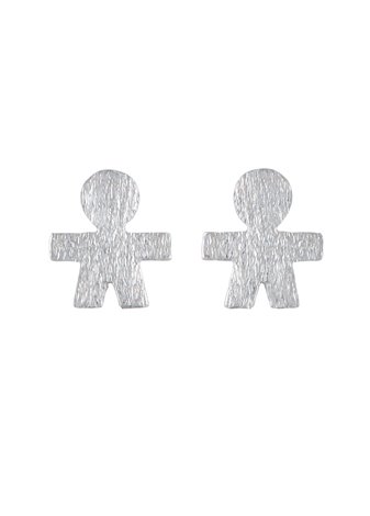 Pendientes en Plata Niño Silver