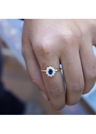 Anillo en Plata Sissi en...