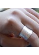 Anillo en Plata Grated Silver