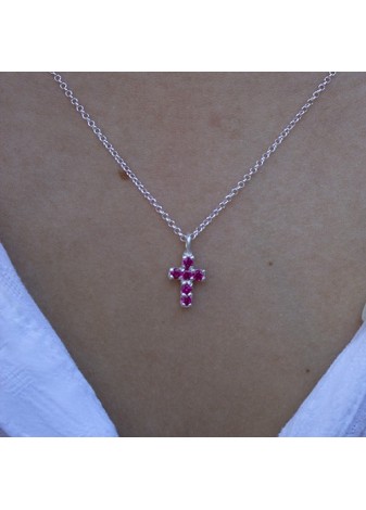 Colgante y Cadena en Plata...
