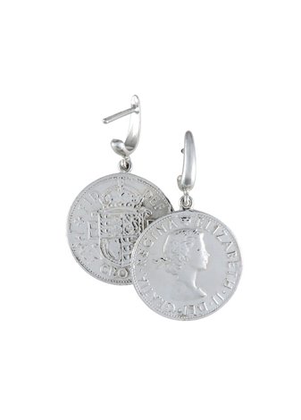 Pendientes Koin Chica Silver