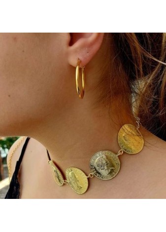 Chokers Koin Grande 5...