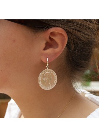 Pendientes en Plata Koin...