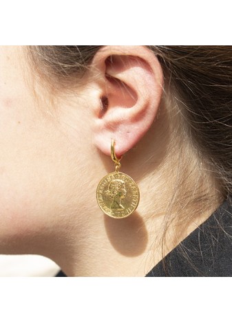 Pendientes Koin Chica Gold