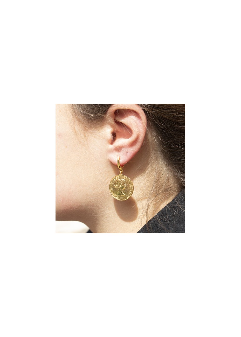 Pendientes Koin Chica Gold