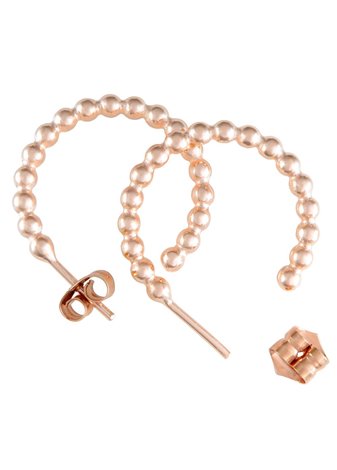 Pendientes Bolas Medio Rose