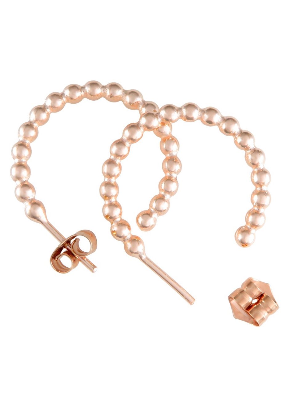 Pendientes Bolas Medio Rose Pendientes Bolas Medio Rose