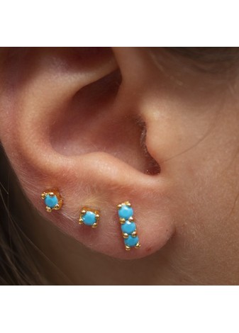 Pendientes en Plata Tre...