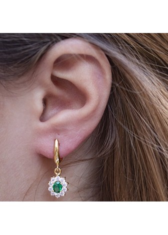 Pendientes en Plata Sissi...