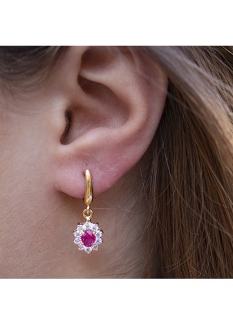 Pendientes en Plata Sissi...