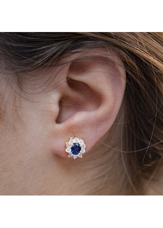 Pendientes en Plata Sissi...