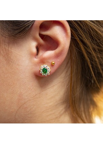 Pendientes en Plata Sissi...