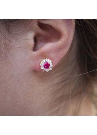 Pendientes en Plata Sissi...