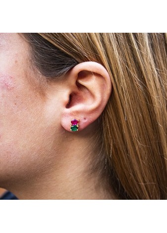 Pendientes en Plata Duo...