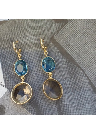 Pendientes en Plata Haly 16...