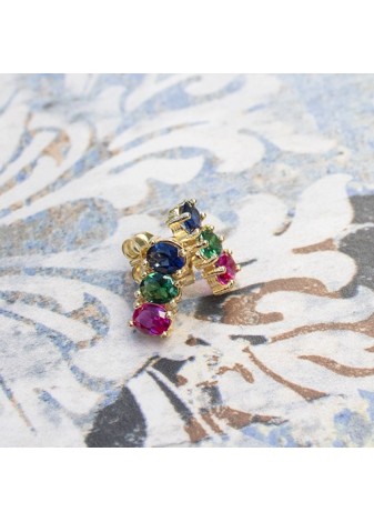 Pendientes en Plata Trio...
