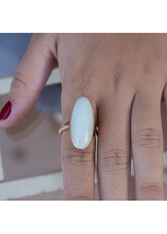 Anillo en Plata Amanzonita...