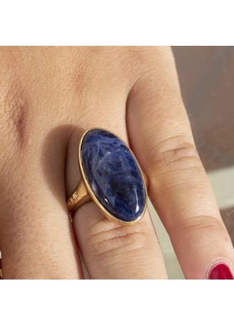 Anillo en Plata Sodalita...