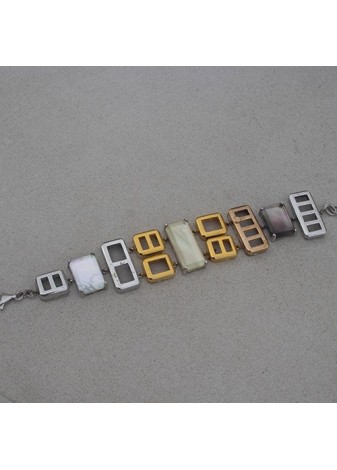 Pulsera en Plata Madreperla...