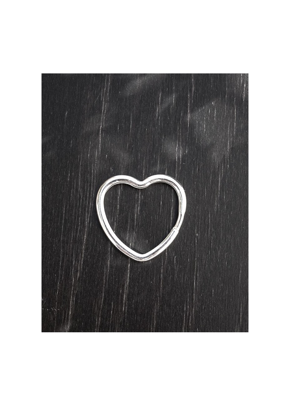 LLAVERO PLATA CORAZON