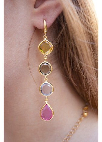 Pendientes en Plata Luna...