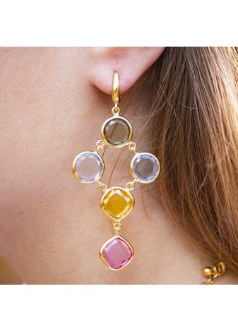 Pendientes en Plata Luna...