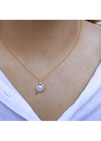 Colgante y Cadena en Plata...