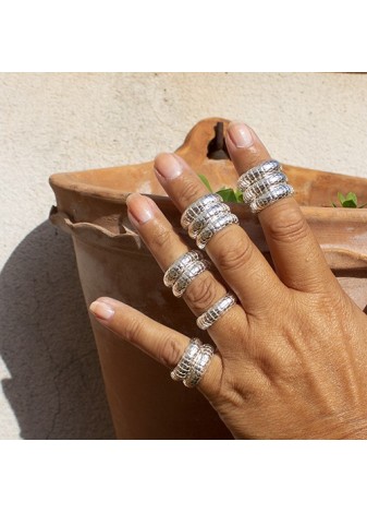 Anillo en Plata Snake Silver