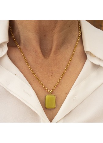 Colgante en Plata Jade...