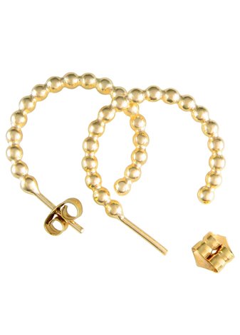 Pendientes en plata Bolas