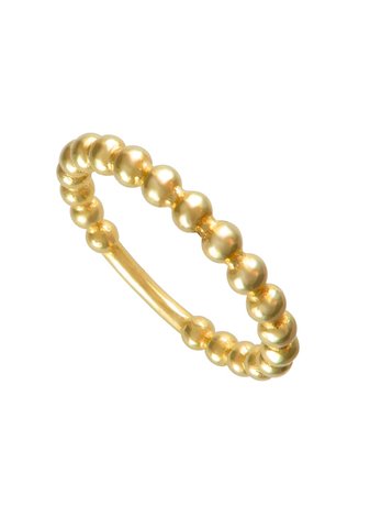 Anillo  en plata Bolas Gold