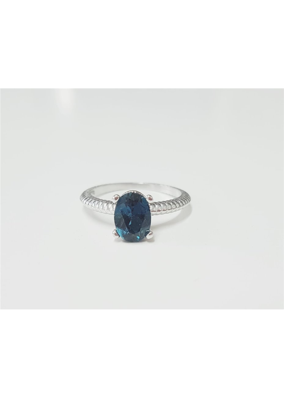 Anillo en Plata Narubi Topacio Blue London Silver Anillo en Plata Narubi Topacio Blue London Silver