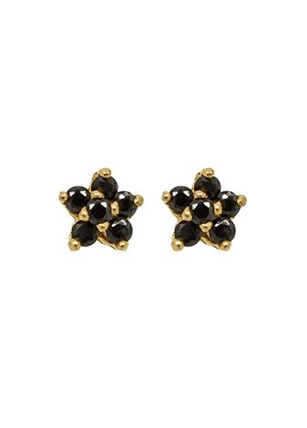 Pendientes en plata Flo