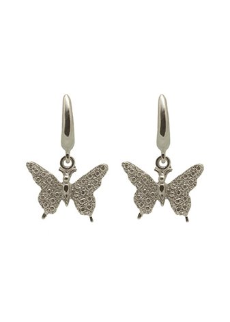 Pendientes Lfly Silver