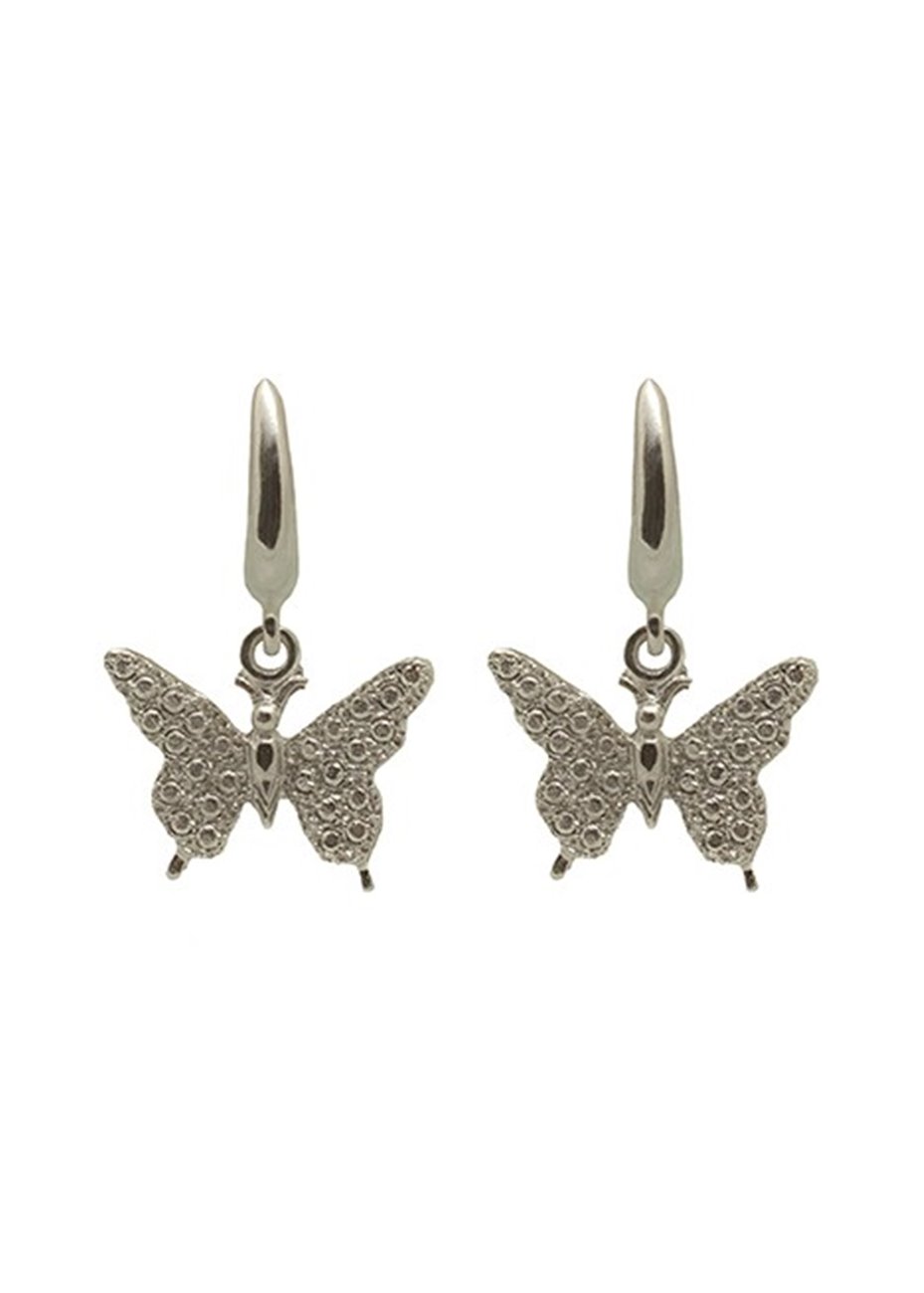 Pendientes Lfly Silver