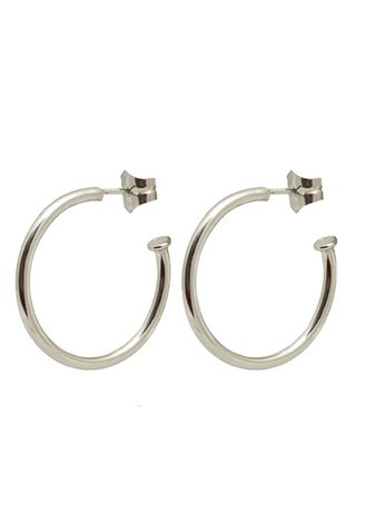 Pendientes Aro 27 Silver