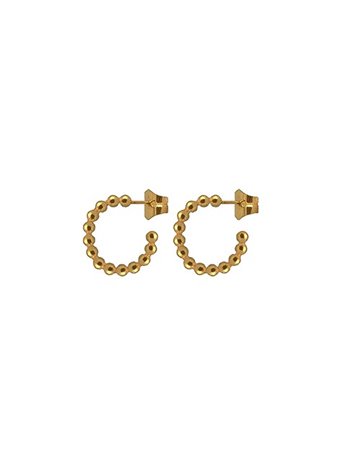 Pendientes Minibolas Gold