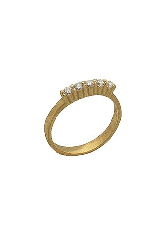 Anillo Cinq White Gold