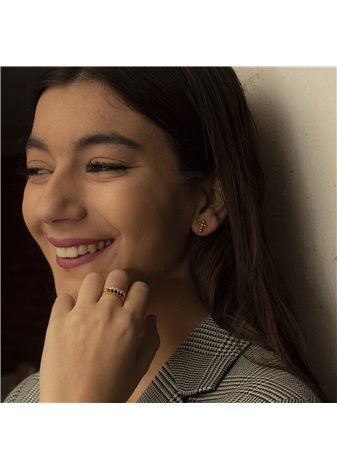 Anillo Cinq White Gold